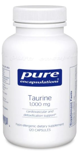 Taurine 1,000 mg 120's by Pure Encapsulations