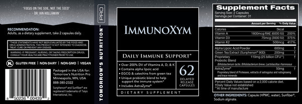 Immunoxym by Tomorrow's Nutrition
