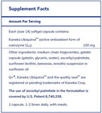 Ubiquinol-QH 100 mg 60's by Pure Encapsulations