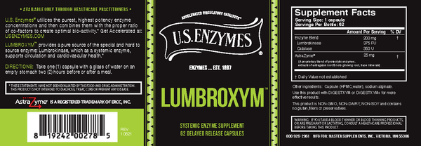 Lumbroxym by U.S. Enzymes
