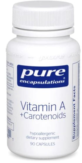 Vitamin A + Carotenoids 90's by Pure Encapsulations