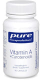 Vitamin A + Carotenoids 90's by Pure Encapsulations