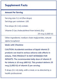 Vitamin D3 (Vegan) liquid 10 ml by Pure Encapsulations