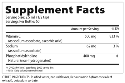 Liposomal Vitamin C (5 oz.) by DesBio